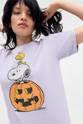 Maglietta rilassata UO Halloween Snoopy