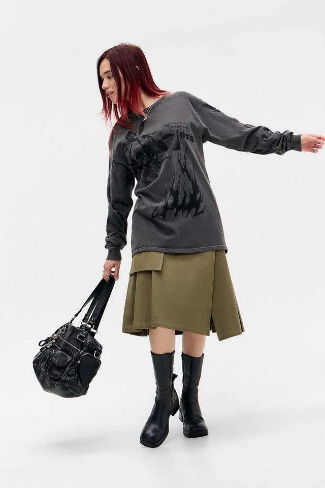 T-shirt de skate à manches longues UO Orchid Grunge #1