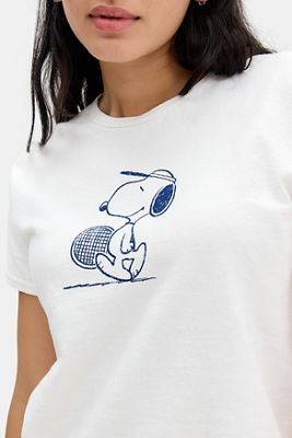 UO Snoopy Tennis Relaxed T-Shirt