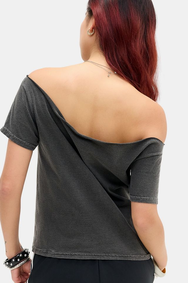 UO Maverick Off-Shoulder T-Shirt #3