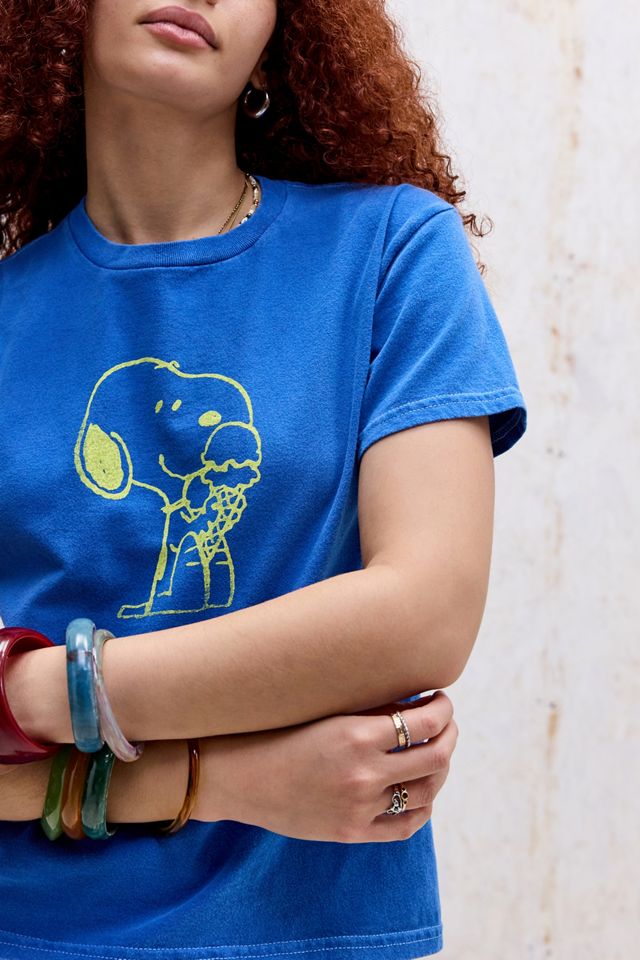 T-shirt décontracté UO Snoopy Ice Cream | Urban Outfitters FR