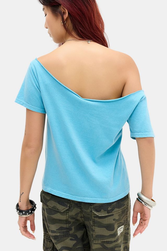 T-Shirt UO Flamenco Beach con Spalle Scoperte #3