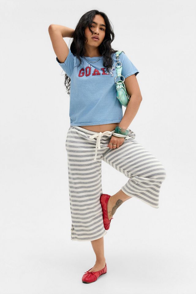Camiseta Relajada UO Snoopy Goal #1