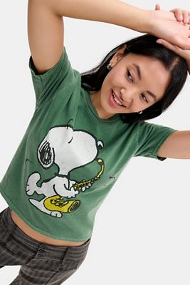 UO Saxophone Snoopy Relaxed Graphic Tee