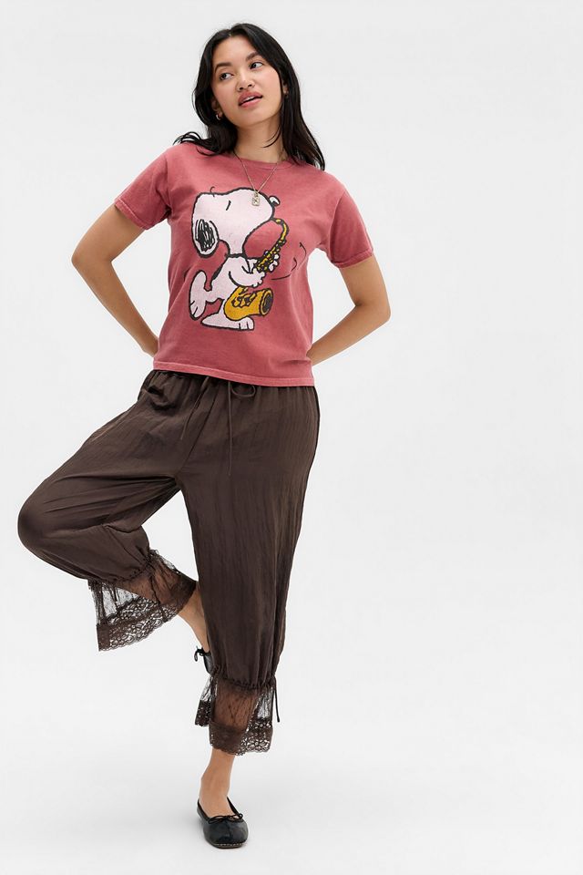 Camiseta Holgada UO Snoopy con Saxofón #2