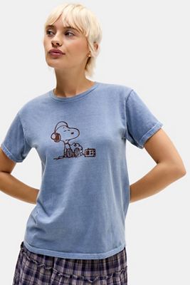 UO DJ Snoopy Entspanntes Grafik-T-Shirt