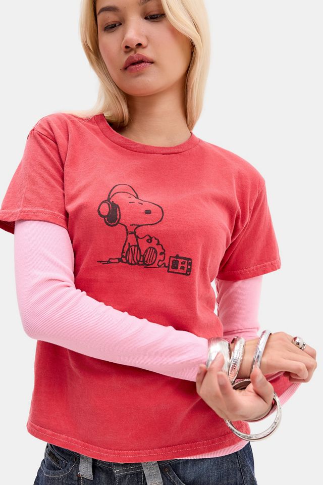 UO DJ Snoopy Relaxed T-Shirt #2