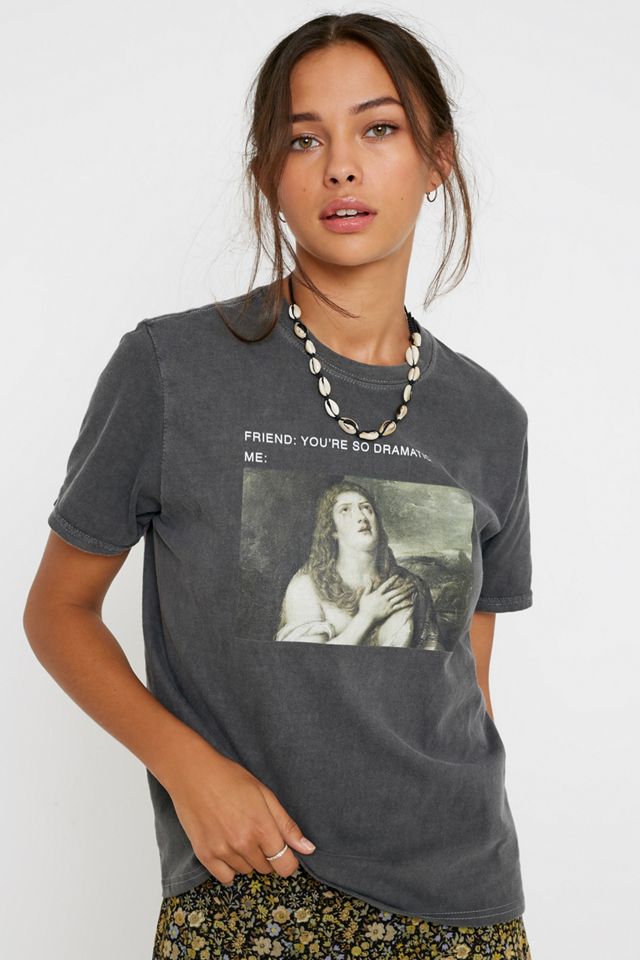 Urban Outfitters – T-Shirt mit  „Drama”-Print  #1