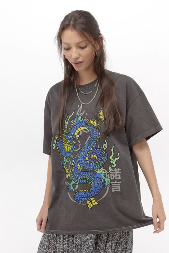 UO Dragon Dad T-Shirt | Urban Outfitters UK