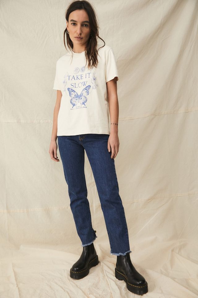 UO Take It Slow Boyfriend T-Shirt #1