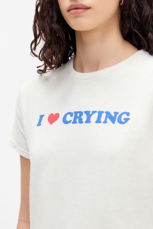 UO I Love Crying T-shirt #2