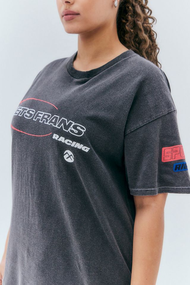 iets frans... Camiseta Boyfriend Motocross Gris Carbón #1