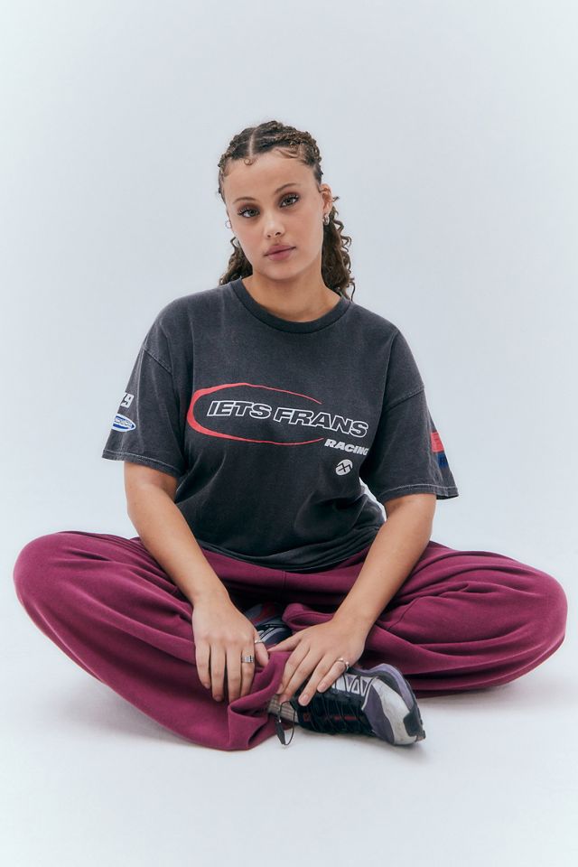 iets frans... Camiseta Boyfriend Motocross Gris Carbón #3