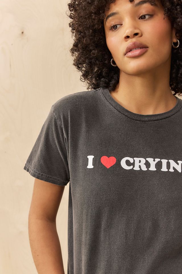 UO I love Crying Relaxed T-Shirt #2
