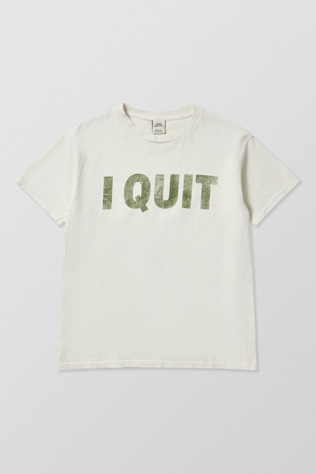 UO I Quit Relaxed T-Shirt #6