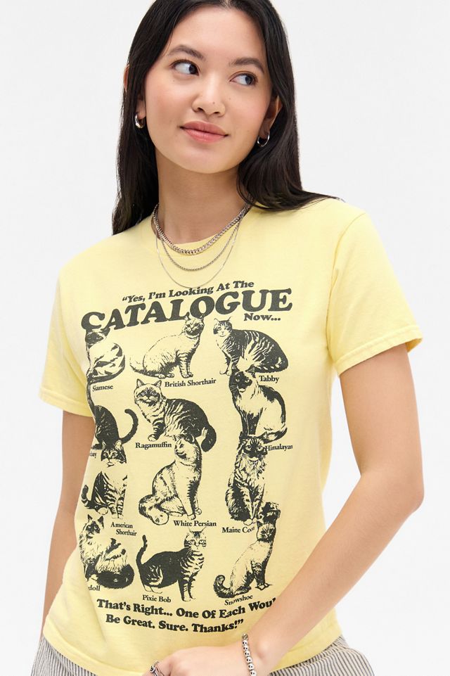 UO Cat Katalog Relaxed T-Shirt #2