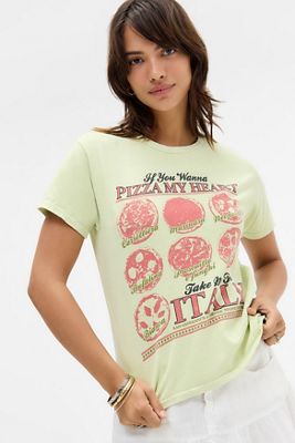 UO Pizza My Heart Lockeres T-Shirt