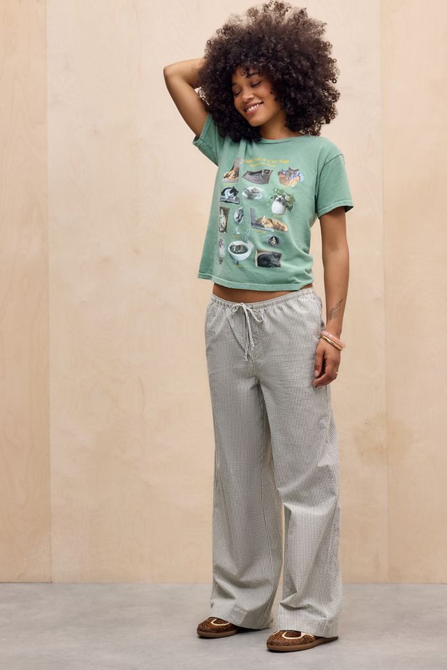 UO Cat Nap Lässiges T-Shirt #1