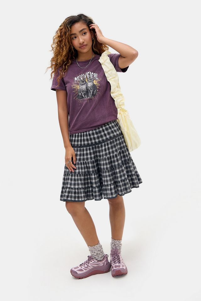 UO Meowgical Cats T-shirt Rilassata #2