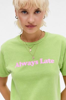 UO Always Late Relaxed T-Shirt