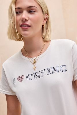 UO I Love Crying T-Shirt