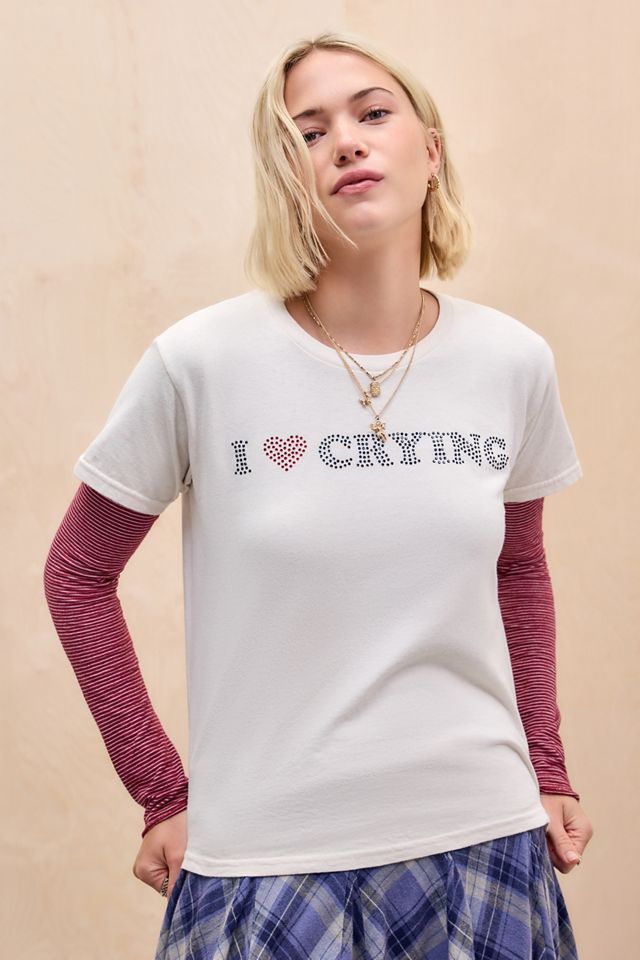 T-shirt UO I Love Crying #2