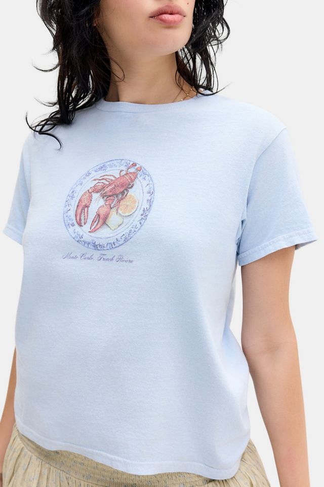 T-shirt ample UO à motif homard #2