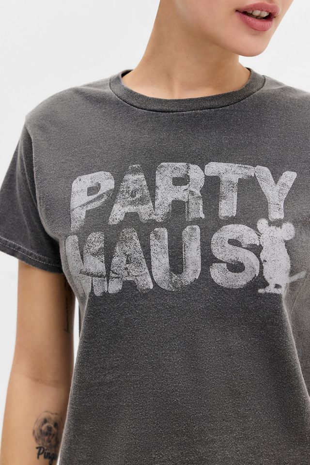 T-Shirt Relaxed UO Party Maus #3