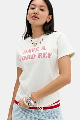 UO Have A Word Ref Relaxed T-Shirt
