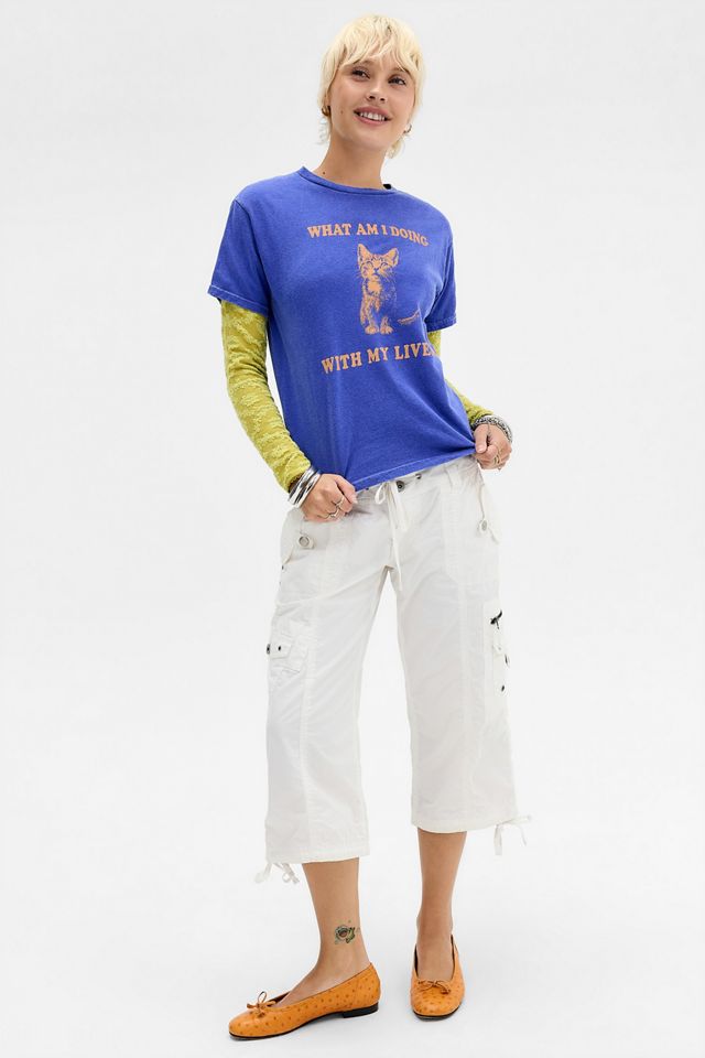 UO Cats Lives Entspanntes T-Shirt #1