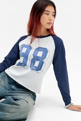 T-shirt graphique raglan à manches longues BDG 98