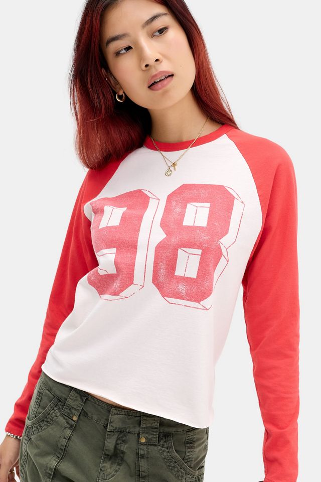 Camiseta Gráfica de Manga Larga Raglan 98 BDG #2