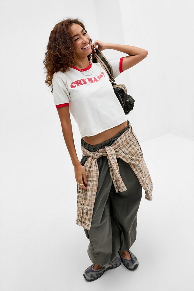 BDG Slogan Ringer Baby-T-Shirt #1