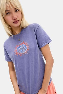 T-shirt graphique décontracté Surf Sun iets frans...