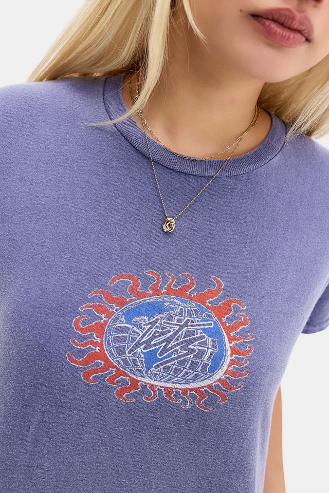 iets frans... T-shirt rilassata con grafica Surf Sun #1