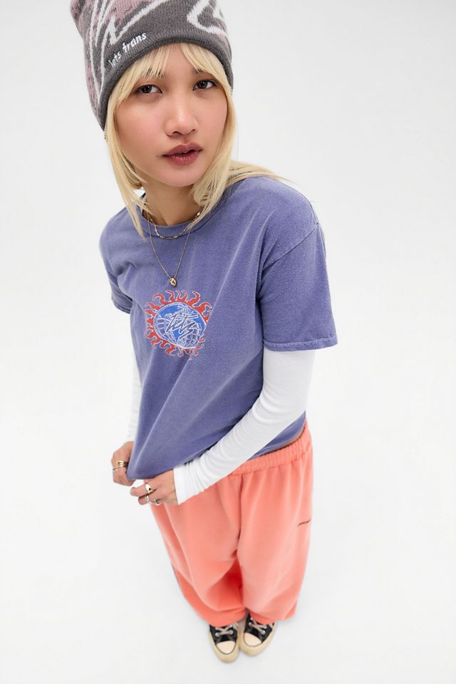 iets frans... T-shirt rilassata con grafica Surf Sun #2