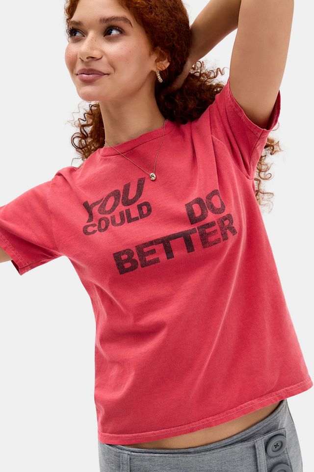 T-shirt grafica relaxed UO You Could Do Better #2