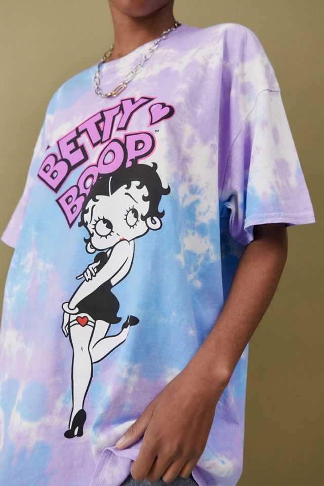 UO Betty Boop Tie-Dye T-Shirt | Urban Outfitters UK
