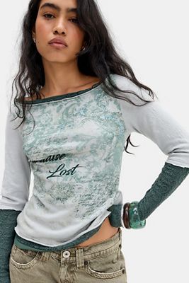Kimchi Blue Double Trouble Twofer Graphic Tee