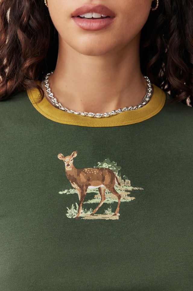 T-shirt BDG Too Perfect Deer Baby #2