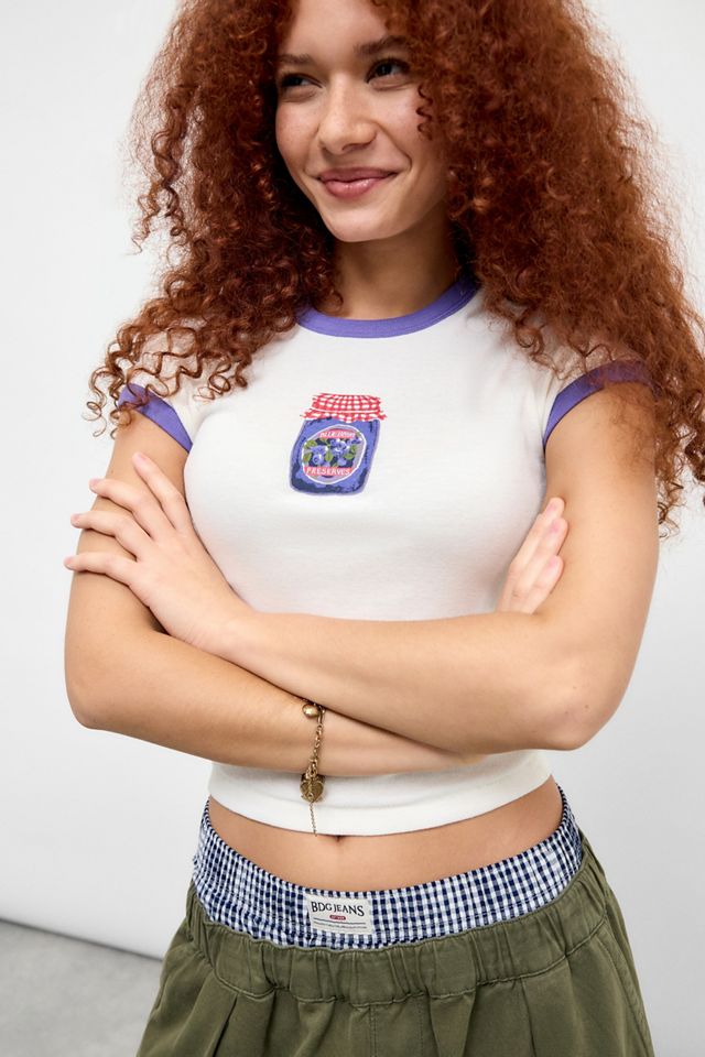 UO Too Perfect Blueberry T-Shirt #1