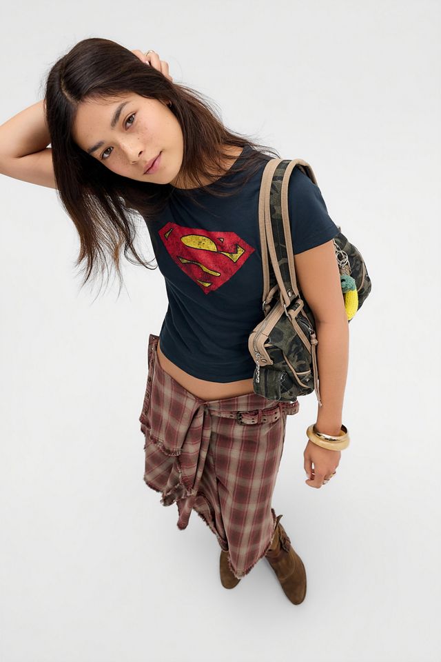 UO Superman-Logo Baby-Grafik-T-Shirt #1