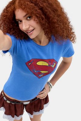 T-Shirt Baby UO con Logo Superman
