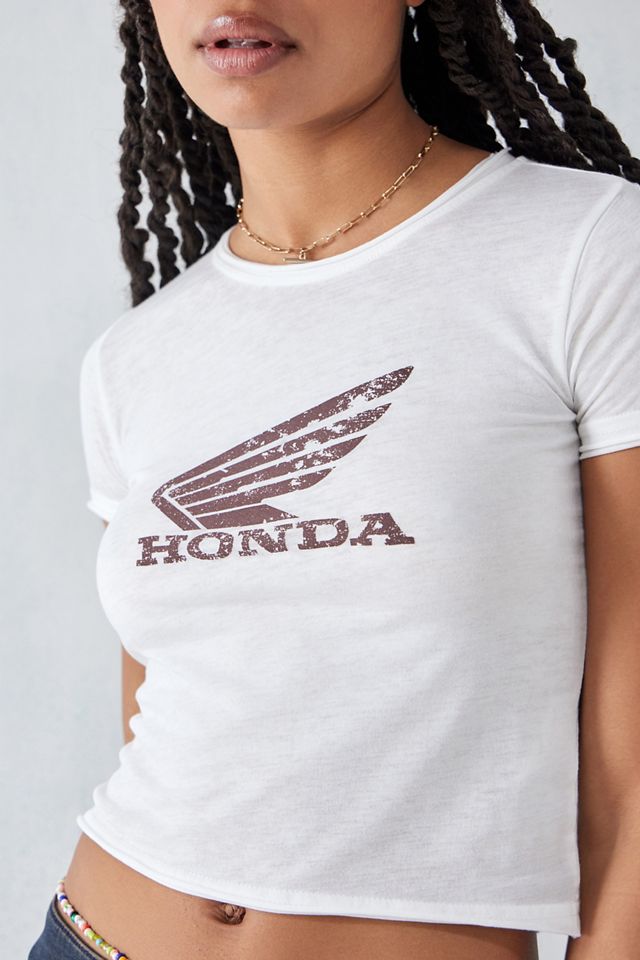 UO White Honda Logo Baby T-Shirt #2