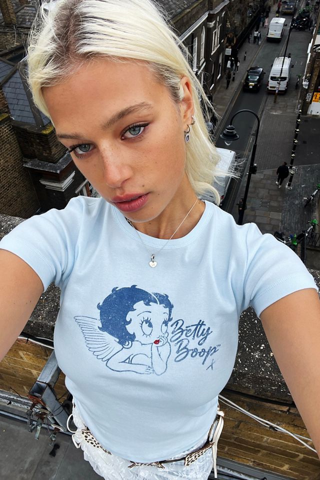 UO Blue Betty Boop Baby T-Shirt  #2