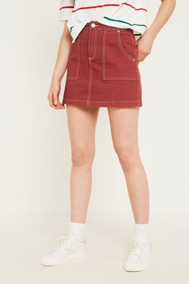 BDG Pink Carpenter Skirt #1