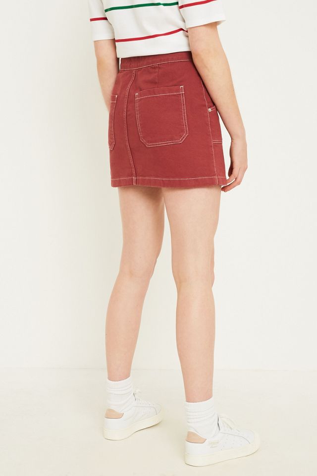 BDG Pink Carpenter Skirt #4