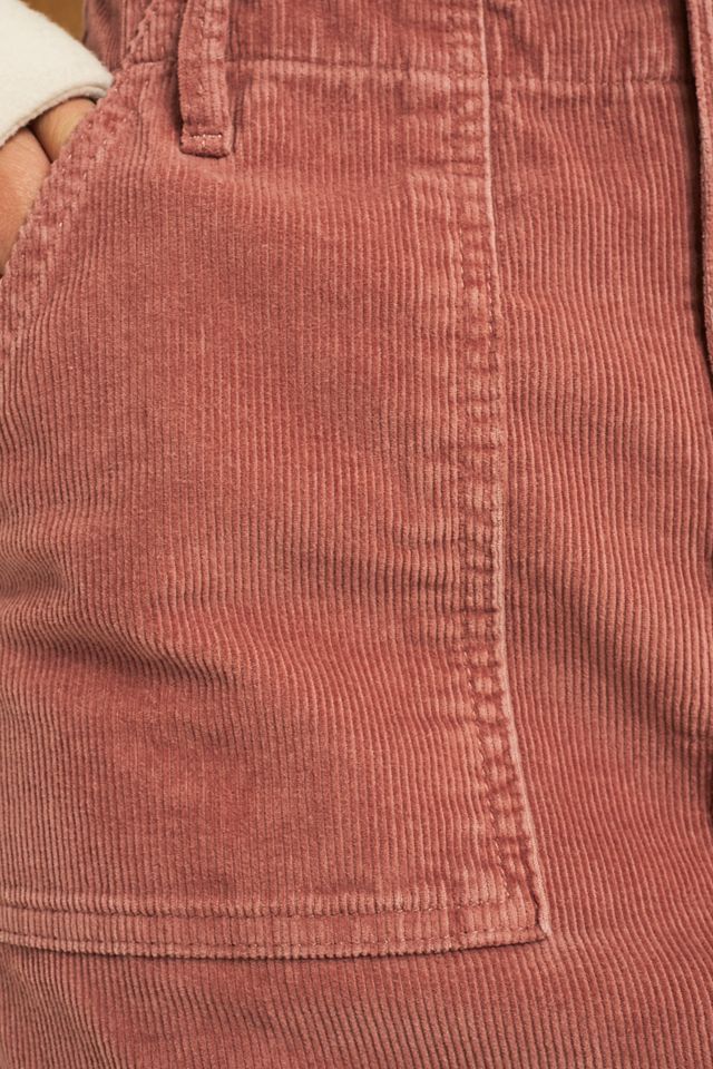 UO Pink Corduroy Carpenter Skirt #2