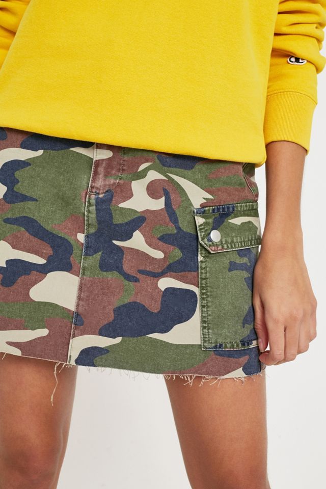 UO Camo Cargo Skirt #1