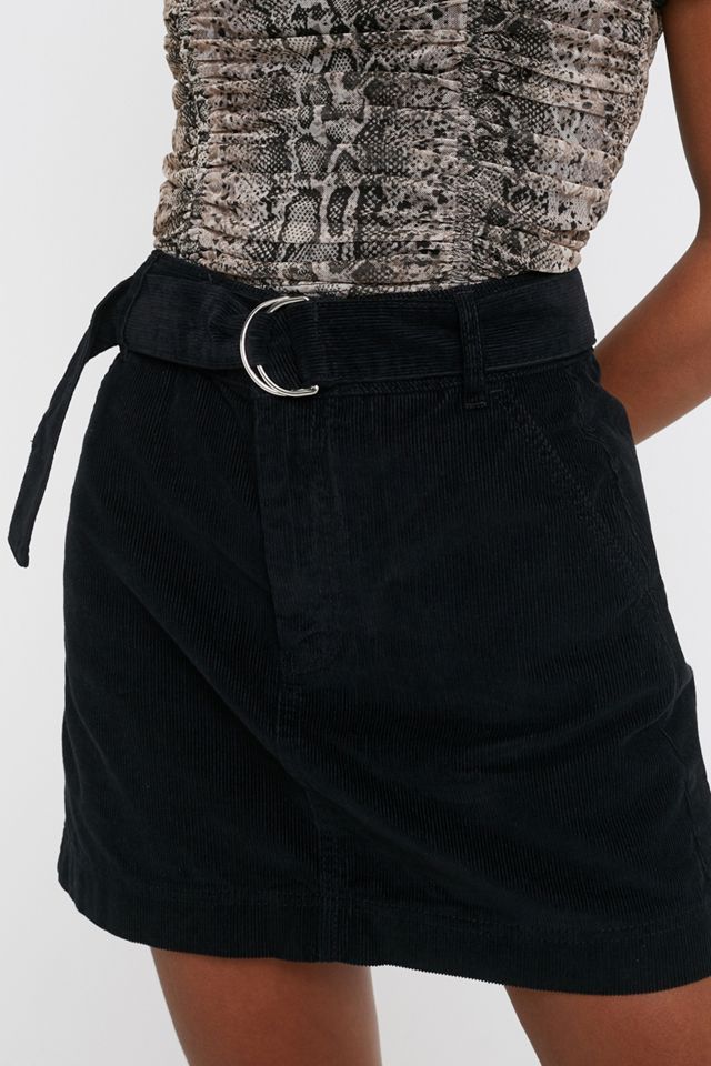 UO - Minijupe à ceinture en velours côtelé #1